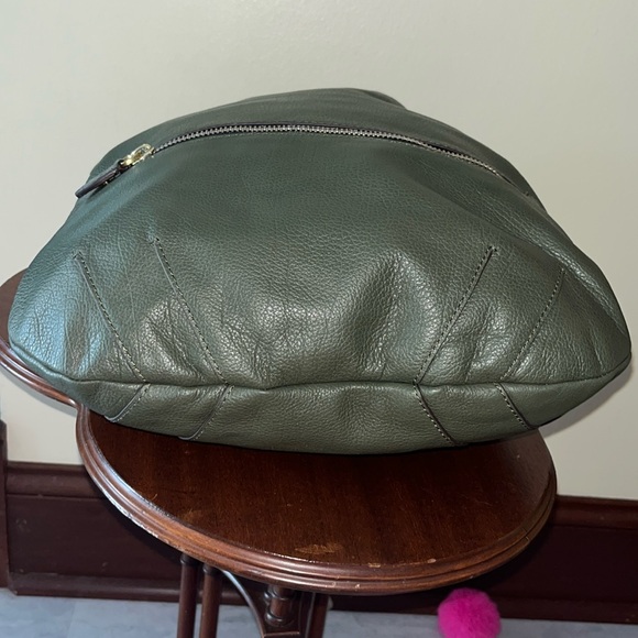 Oryany Selena Shoulder / Crossbody bag chain strap details  Dark sage green/gold - Picture 11 of 17